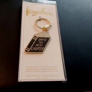Graduation Keychain Enamel Book